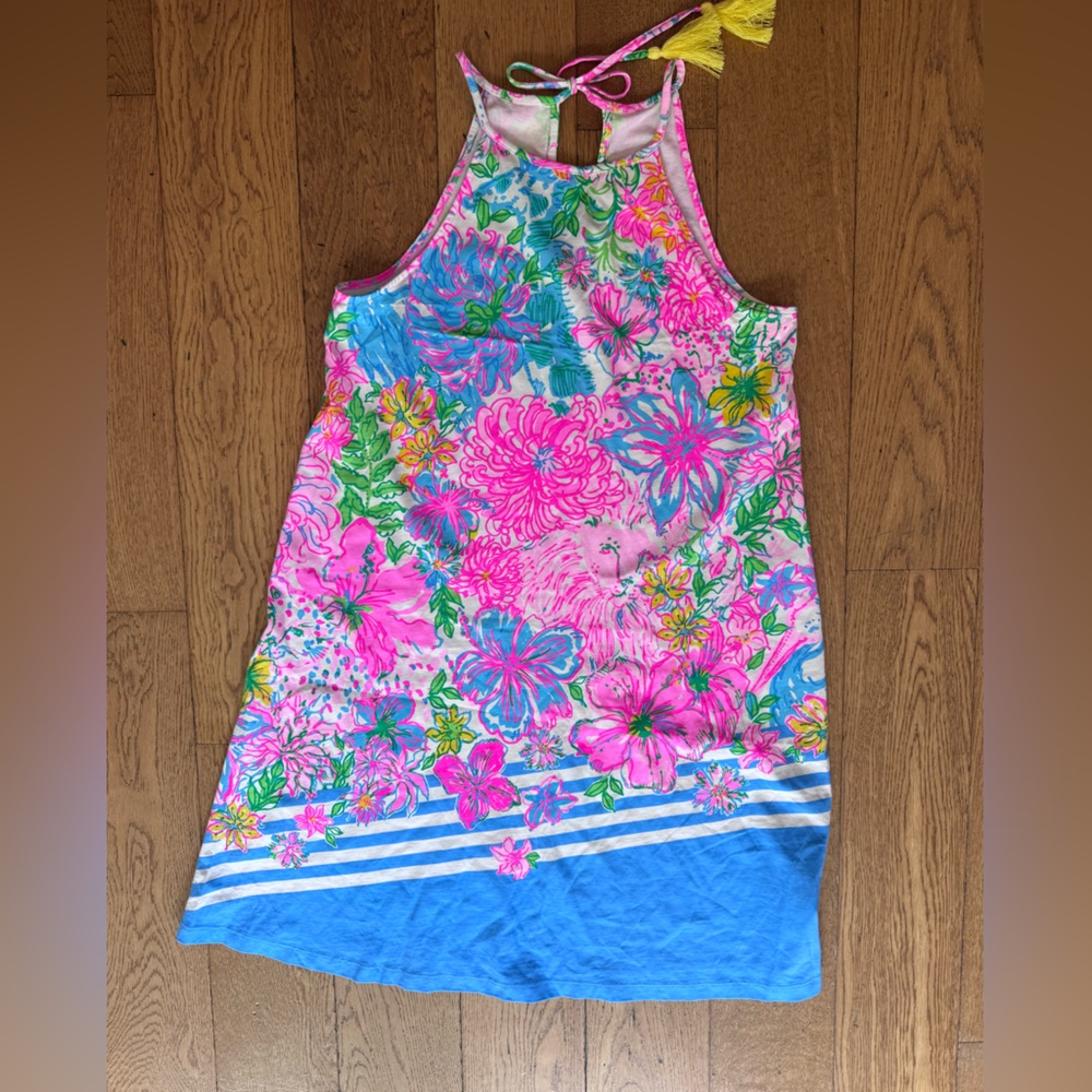 Lilly Pulitzer Margot Swing Dress SZ XS Multi Paradise Found Engineered - Picture 6 of 13